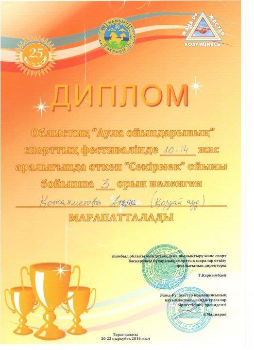 Мектеп жетістіктері